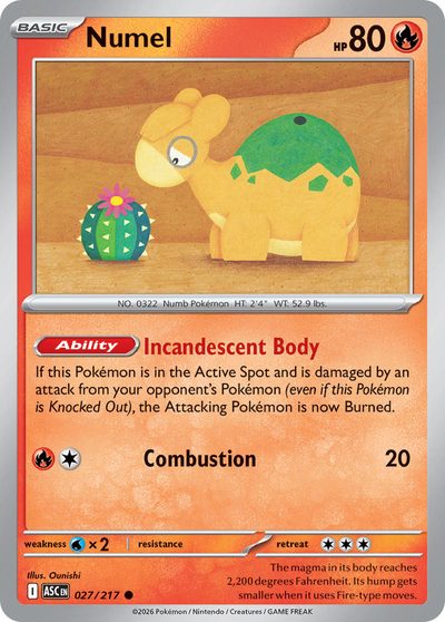 27, ascended-heroes #27, Pokémon TCG card