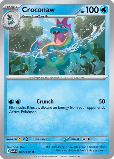 42, ascended-heroes #42, Pokémon TCG card