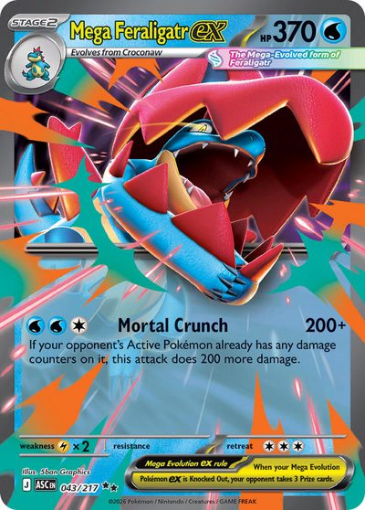 43, ascended-heroes #43, Pokémon TCG card