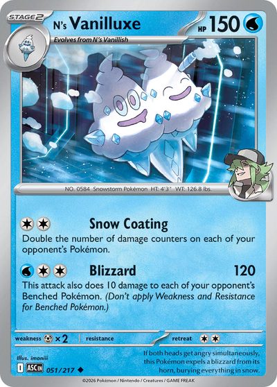 51, ascended-heroes #51, Pokémon TCG card