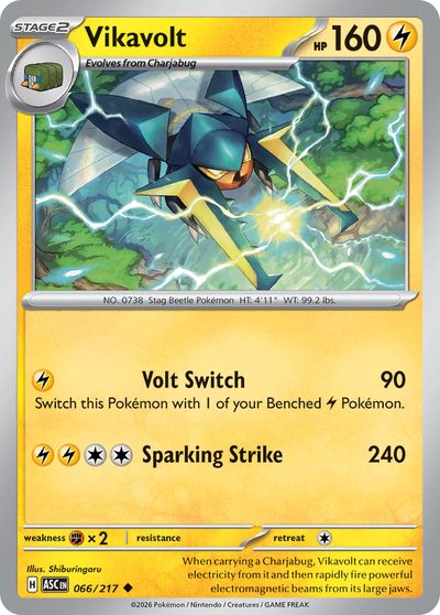 66, ascended-heroes #66, Pokémon TCG card