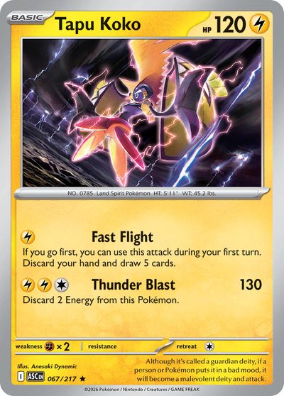 67, ascended-heroes #67, Pokémon TCG card