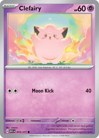 74, ascended-heroes #74, Pokémon TCG card