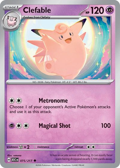 75, ascended-heroes #75, Pokémon TCG card