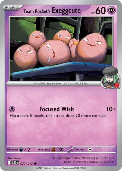 77, ascended-heroes #77, Pokémon TCG card