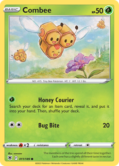 Combee, Astral Radiance #11, Pokémon TCG card