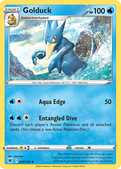 Golduck, Astral Radiance #29, Pokémon TCG card