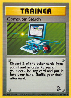 Computer Search, Base Set 2 #101, Pokémon TCG card