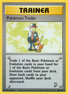 Pokémon Trader, Base Set 2 #106, Pokémon TCG card