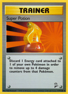 Super Potion, Base Set 2 #117, Pokémon TCG card