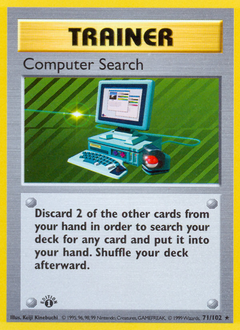 Computer Search, Base #71, Pokémon TCG card