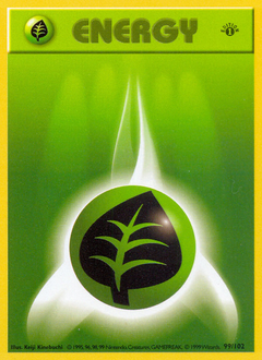Grass Energy, Base #99, Pokémon TCG card