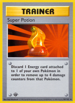 Super Potion, Base #90, Pokémon TCG card