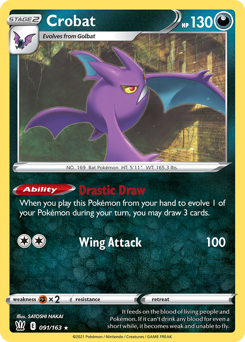 Crobat, Battle Styles #91, Pokémon TCG card