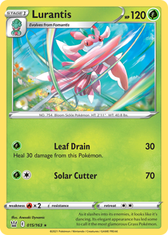Lurantis, Battle Styles #15, Pokémon TCG card