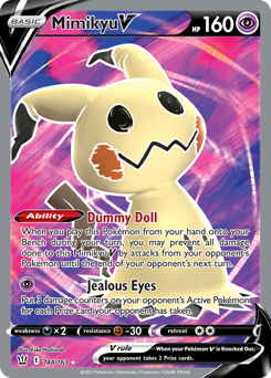 Mimikyu V, Battle Styles #148, Pokémon TCG card