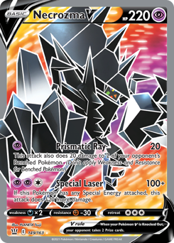Necrozma V, Battle Styles #149, Pokémon TCG card