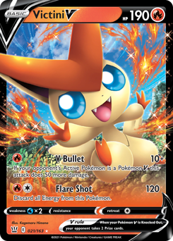 Victini V, Battle Styles #21, Pokémon TCG card
