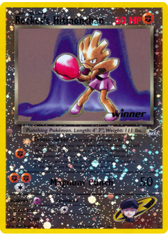 Rocket's Hitmonchan, Best of Game #9, Pokémon TCG card