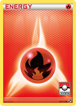 Fire Energy, Black & White #106, Pokémon TCG card