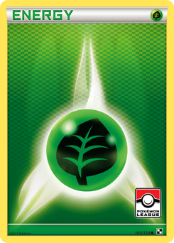 Grass Energy, Black & White #105, Pokémon TCG card