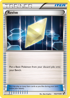 Revive, Black & White #102, Pokémon TCG card