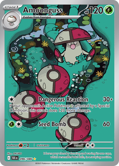 Amoonguss, Black Bolt #96, Pokémon TCG card