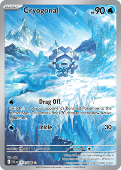 Cryogonal, Black Bolt #111, Pokémon TCG card