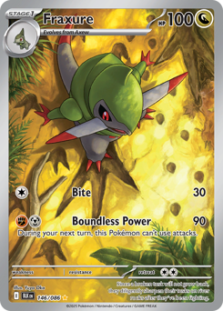 Fraxure, Black Bolt #146, Pokémon TCG card