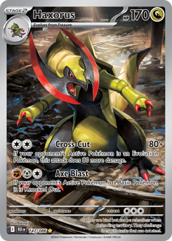 Haxorus, Black Bolt #147, Pokémon TCG card