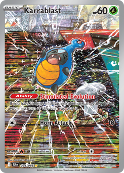 Karrablast, Black Bolt #94, Pokémon TCG card