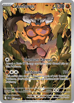 Landorus, Black Bolt #131, Pokémon TCG card