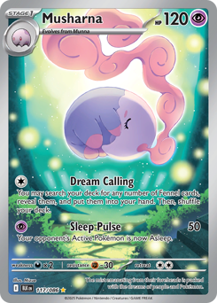 Musharna, Black Bolt #117, Pokémon TCG card