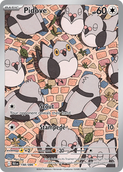 Pidove, Black Bolt #148, Pokémon TCG card