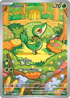 Snivy, Black Bolt #87, Pokémon TCG card
