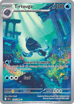 Tirtouga, Black Bolt #106, Pokémon TCG card