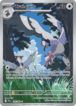 Tranquill, Black Bolt #149, Pokémon TCG card