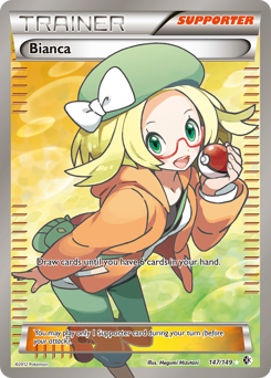Bianca, Boundaries Crossed #147, Pokémon TCG card