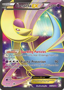 Cresselia-EX, Boundaries Crossed #143, Pokémon TCG card