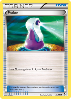 Potion, Boundaries Crossed #132, Pokémon TCG card
