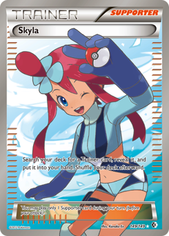 Skyla, Boundaries Crossed #149, Pokémon TCG card