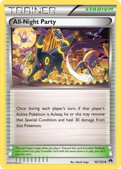All-Night Party, BREAKpoint #96, Pokémon TCG card