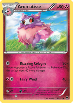 Aromatisse, BREAKpoint #85, Pokémon TCG card