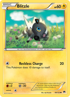 Blitzle, BREAKpoint #48, Pokémon TCG card