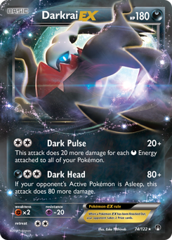 Darkrai-EX, BREAKpoint #74, Pokémon TCG card