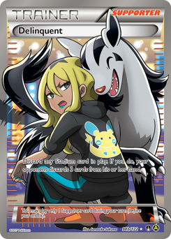 Delinquent, BREAKpoint #98b, Pokémon TCG card