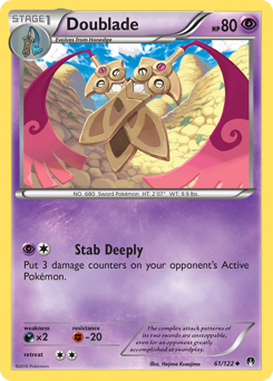 Doublade, BREAKpoint #61, Pokémon TCG card