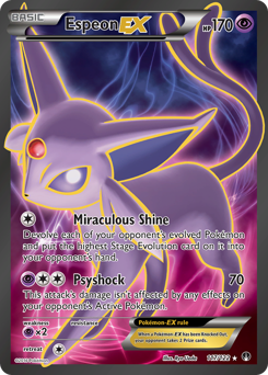 Espeon-EX, BREAKpoint #117, Pokémon TCG card