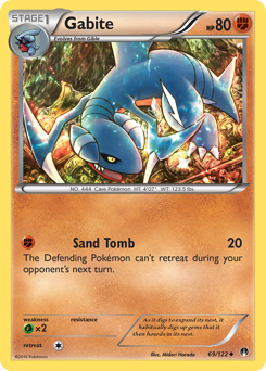 Gabite, BREAKpoint #69, Pokémon TCG card
