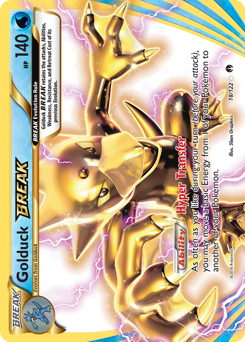 Golduck BREAK, BREAKpoint #18, Pokémon TCG card